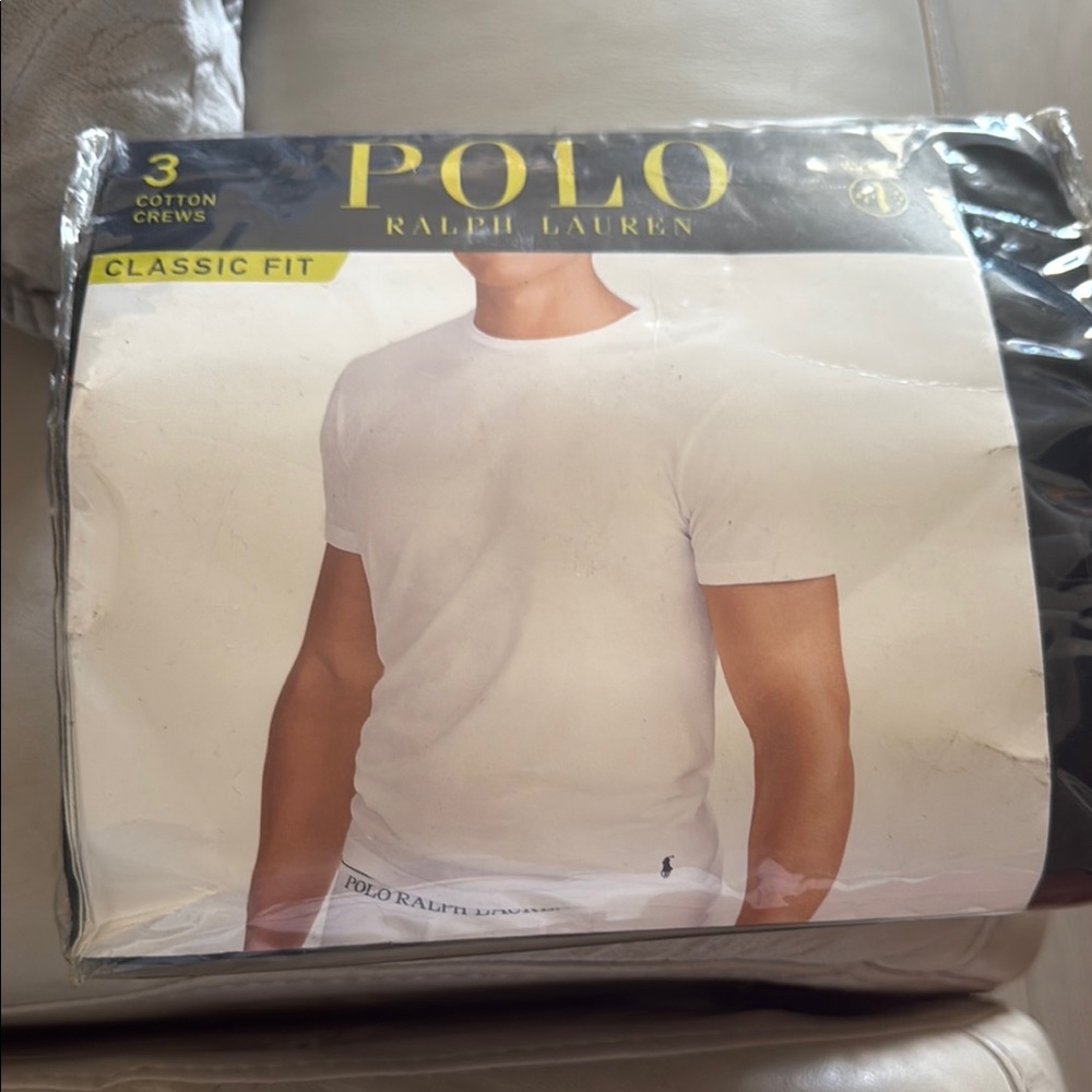 Ralph Lauren Polo Classic White Crew Neck Tee